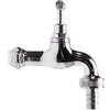 Kam Rubinetto per fontana da giardino kam r1/cs in ottone cromato, rosone non incluso