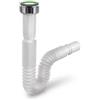 Kam Sifone esterno per fontane da giardino kam in pvc allungabile da 11/4