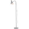 Piantana moderna people in metallo bianco 1xe27 40w