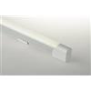 Barra sottopensile led t8 60 in alluminio, 850 lm 4000 k