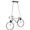 Onli Lampada a sospensione bike nero, e27