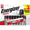 Energizer Batterie alcaline energizer max aa 8 pezzi