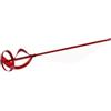 Miscelatore in metallo rosso - 80x400mm.