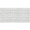 Lastra decorativa in polipropilene con stampa effetto muro, 100x50 cm