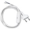 Poly pool - 1,5 m cavo alimentazione abat-jour spina 2,5 a bianco
