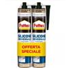 Pattex Silicone sigillante universale pattex trasparente 2x280 ml