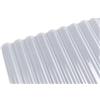 Lastra ondulata polikril light onda 76/18 sp. 0,5 mm, 90x120 cm