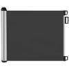 Armonia Cancelletto di sicurezza per bambini armonia bimbi luxe riavvolgibile colore nero in abs e pvc 130x89 cm