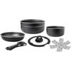 Brunner Set pentole da campeggio brunner pirate spacemaster mini Ø 20 in alluminio antiaderente