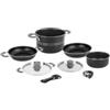 Brunner Set pentole da campeggio brunner flavor 7+1 in alluminio 20 cm