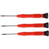Giraviti di precisione torx 3 pz.