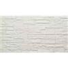 Divina Home Rivestimento murale fonoisolante divina home effetto pietra graffiata quarzite bianco 60x2,5x120 cm 12 pezzi