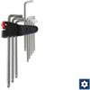 Chiavi resistorx lunghe, set 9 pezzi