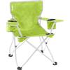 Brunner Sedia da campeggio per bambini brunner action kids equiframe in acciaio e poliestere grigio e verde 62,5x42x31/64,5 cm