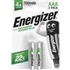 Energizer Batteria ricaricabile energizer recharge power plus aaa 2 pezzi