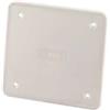 Poly pool - coperchio per scatola di derivazione da incasso dimensione 92 x 92 mm bianco