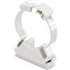 Poly pool - 15 clips fissatubo a collare per tubi Ø 16 mm grigie