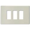 Vimar Placca 3m alluminio scatto oro 8000 - vimar.