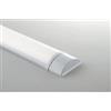 Barra led batten 60 con finitura bianca e diffusore opale, 2166 lm 4000 k