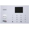 Kit antintrusione dom-e beghelli con sistema di allarme wireless wifi/gsm