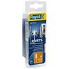 Rapid Rivetti diametro 4x12mm. alu + punta da trapano blister da 50