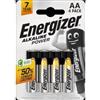 Energizer Batterie alcaline energizer alkaline power aa 4 pezzi