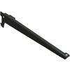 Reggimensole a 2 ganci angolate nero 38 cm