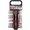 Ribimex Kit 26 pezzi chiave a cricchetto + bussole + inserti - ribimex