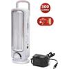 Velamp Lanterna ricaricabile led anti black out - 300 lumen