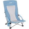 Brunner Spiaggina pieghevole brunner cuba highback blu 59x76,5x85 cm