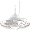 Plafoniera led con ventilatore oslo bianco 2250 lm 51 cm