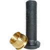 Idro-Bric Kit vitone plastica nero + inserto ottone