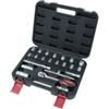 Set chiavi a bussola in cromo vanadio 3/8 22 pz.