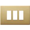 Vimar Placca 3m alluminio scatto bronzo - vimar.