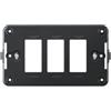 Elettrocanali Supporto 3 moduli seire tondo'.
