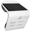 Applique arcadia 3.2 bianco - applique con pannello solare - 3.2 w 400 l