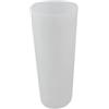 Vaso da giardino led geco bianco 28x60 cm, 4w