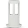 Vtac Lampada led da giardino bianco h25 cm 4000k, 10w