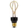Lampadina led decorativa doppio tondo 480 lm, e27