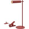 Vtac Lampada da tavolo magnetica ricaricabile rossa 3w, 4000k