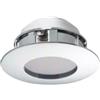 Eglo Illuminazione led da incasso pineda cromo, Ø 7,8 cm