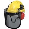 Ribimex Casco di protezione 3 in 1 ribimex prprotc3en1 con visiera e tappi antirumore