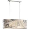 Onli Lampadario 2 luci onli piume grigio e27