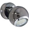 Eglo Bimeda - fareto 1 x 2,5w gu10led acciaio/nickel