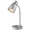 Lampada da tavolo arkimede in metallo argento, 40w