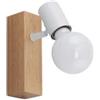 Eglo Faretto townshend 3 in legno e metallo, 16,5x5 cm