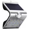 Applique arcadia 1.5 silver - applique con pannello solare - 1.5 w 220 l