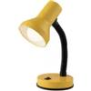 Lampada da scrivania in metallo gialla, 60w