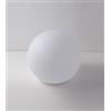Sfera da giardino led solare geco 30cm, 1.5w