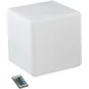 Lume da giardino led geco bianco 30x30x30 cm, 4w